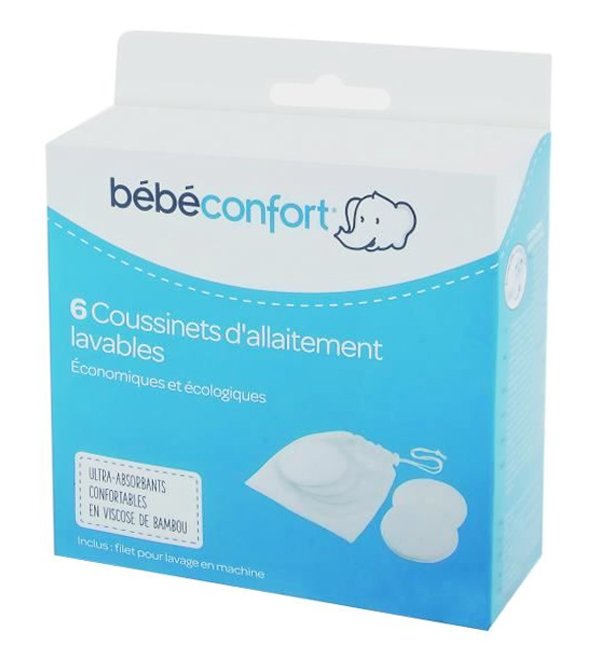 Bebe Confort – Coussinets d'allaitement lavables – Santepara