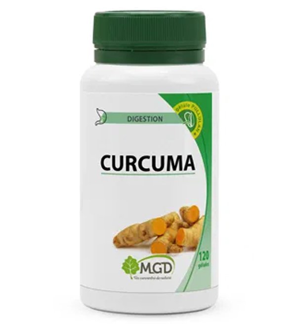 Mgd curcuma 120 gelules