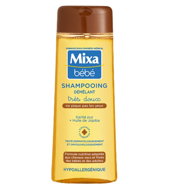 MIXA BEBE Shampooing démêlant très doux au karité 250ml – MIXA BEBE –  Cleanmarket